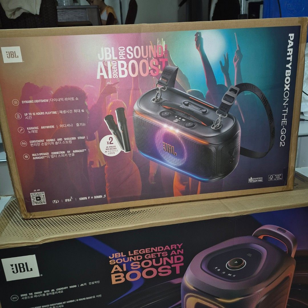 JBL PartyBox On the Go 2 (Category: Soundbars, Speakers & Amplifiers) located in Malabon City. Submitted by jfshop_online (Listing ID 1461131173, Image 1). Description: Brandnew Also available; PartyBox 330 for 25500.