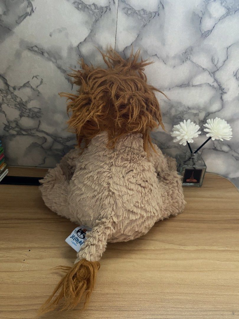 Jellycat London Fuddlewuddle Lion medium (Category: Plushies & Soft Toys) located in Caloocan City. Submitted by izzyjelly (Listing ID 1461252069, Image 3). Description: - Super soft and cuddly Jellycat Fuddlewuddle Lion in medium size - Adorable lion costume with fluffy mane and tail - Perfect companion for kids and adults - Ideal for gifting or adding to your collection.