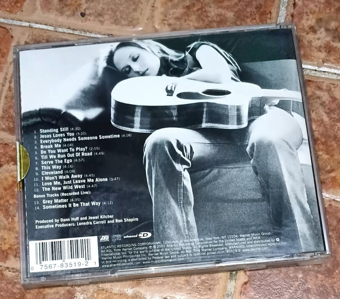 Jewel This Way Enhanced CD Album (Category: CDs & DVDs) located in Quezon City. Submitted by dancatz (Listing ID 1461135510, Image 3). Description: □ P 350.00 - Jewel's 'This Way' enhanced CD - Features 14 tracks - Includes bonus live recordings - Case has minor scuffs - Essential for Jewel fans LFB Seller's location : Brgy. Sta. Teresita Quezon City Please DM for more details Payment Mode : Gcash Bank transfer [ BPI ] Delivery methods : LBC Expr