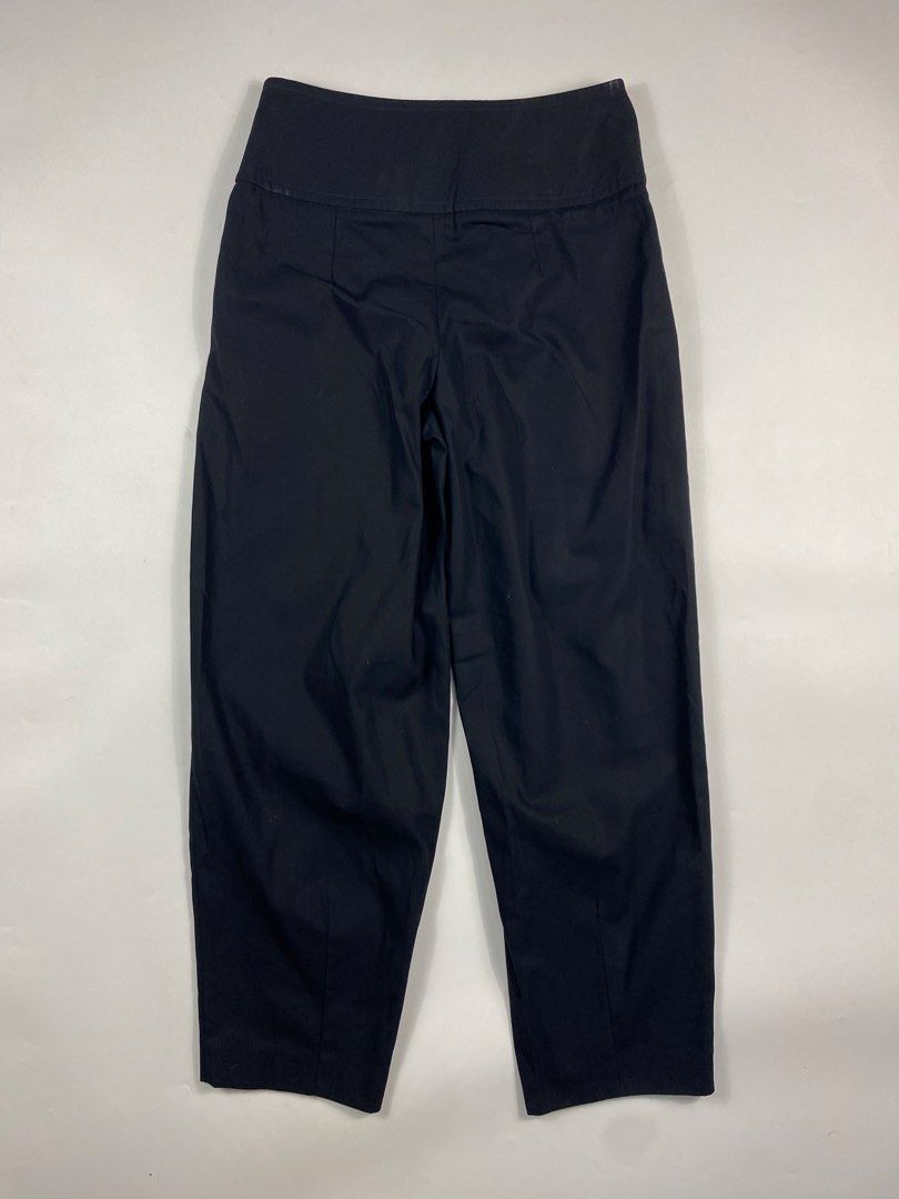Jil Sander - Pleated Trouser (Category: Other Bottoms) located in San Miguel. Submitted by stylecycle. (Listing ID 1461313169, Image 2). Description: Jil Sander - Pleated Trouser Tagged Size : 34 Condition : 10/10 Made in : Italy Dimensions Waist - 28 Length - 39 Inseam - 28 Hem - 7.5 Condition : This item is used , Please don’t expect if it is like brand new. Measured : Laid Flat by Inches Payment : GO TYME / BPI.