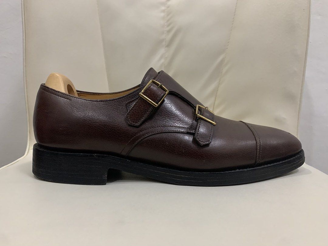 JOHN LOBB “WILLIAM” DOUBLE MONK STRAP SHOES (DARK BROWN) (Category: Dress Shoes) located in Cavite. Submitted by ___layern0ne (Listing ID 1461251596, Image 2). Description: About the product: • Model: William (The iconic double monk strap shoe originally designed by John Lobb in 1945) • Color / Leather: Dark Brown Grain Leather (often referred to as Misty Calf or Pebble Grain depending on the specific era, featuring a textured finish on the quart