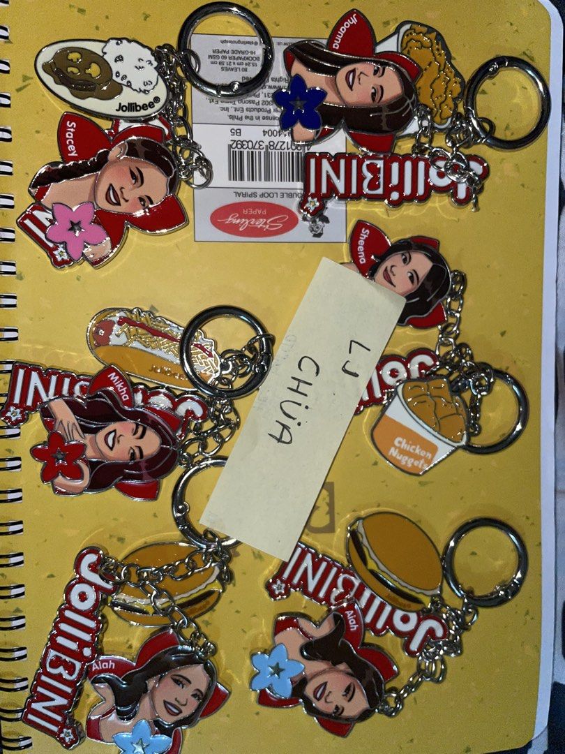 JOLLIBINI PHOTOCARDS AND CHARMS (Category: Character Goods) located in Tacloban City. Submitted by jeychuaa24 (Listing ID 1461280154, Image 2). Description: LFB/WTS/FS PRIO TAKE ALL have pc’s: 1 sheeloi (1:1) 1 mekaya (1:3) 1 mikhgwen (1:1) 1 jho 1 staku 2 aiah ❌ 2 maloi charms: 2 mikha 2 aiah 1 shee 1 jho 1 staku ❌ 2 maloi ₱ (via pm) 📍Tacloban City | Leyte 🚛 can ship via flash express / J&T MOP: Gcash or Gotyme.
