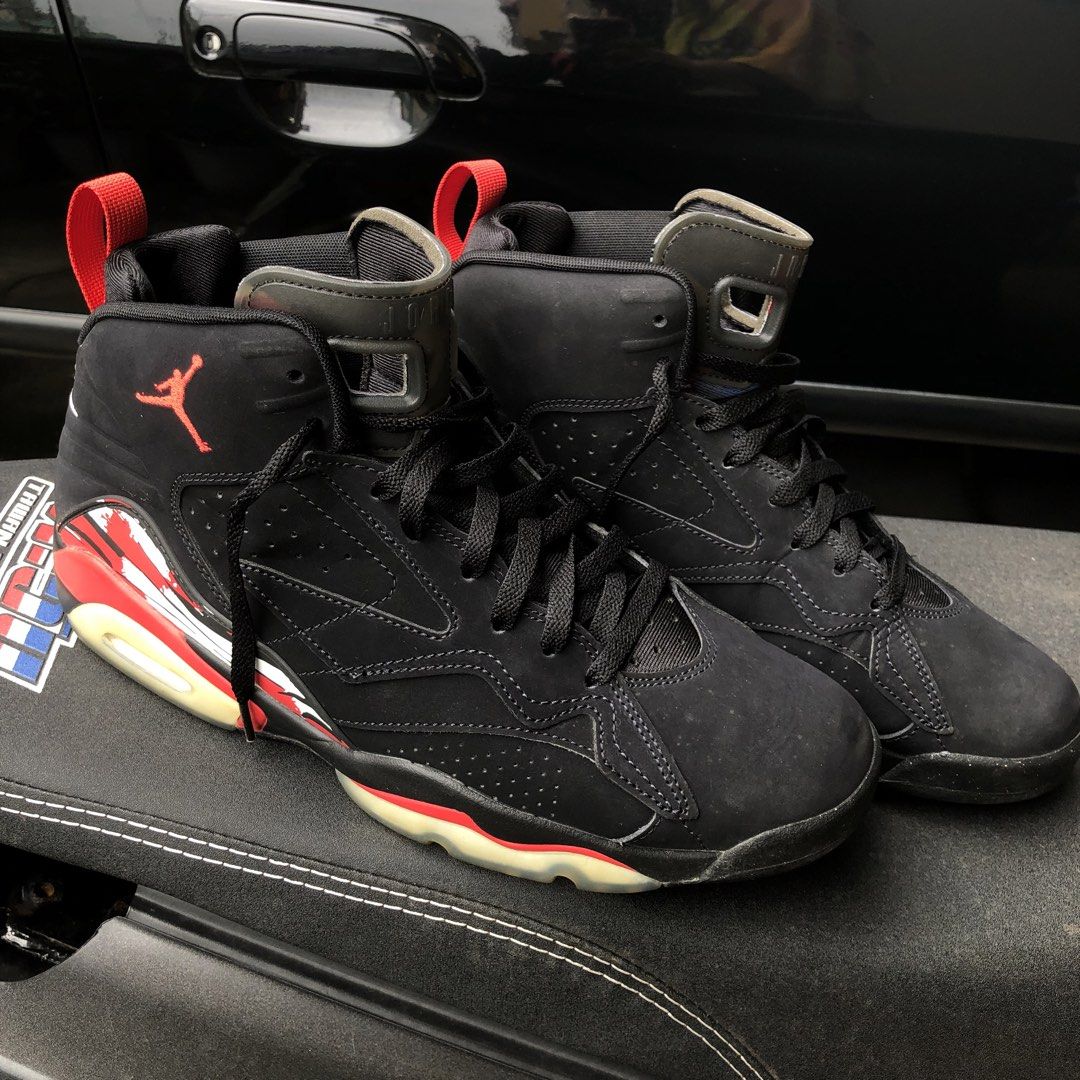Nike Jordan Air MVP (Category: Sneakers) located in Cainta. Submitted by dopethrifts.ph (Listing ID 1461122295, Image 2). Description: Used twice Yellowish gumsole due to stock sa box But all in good condition Bought for 9k in footlocker glorietta.