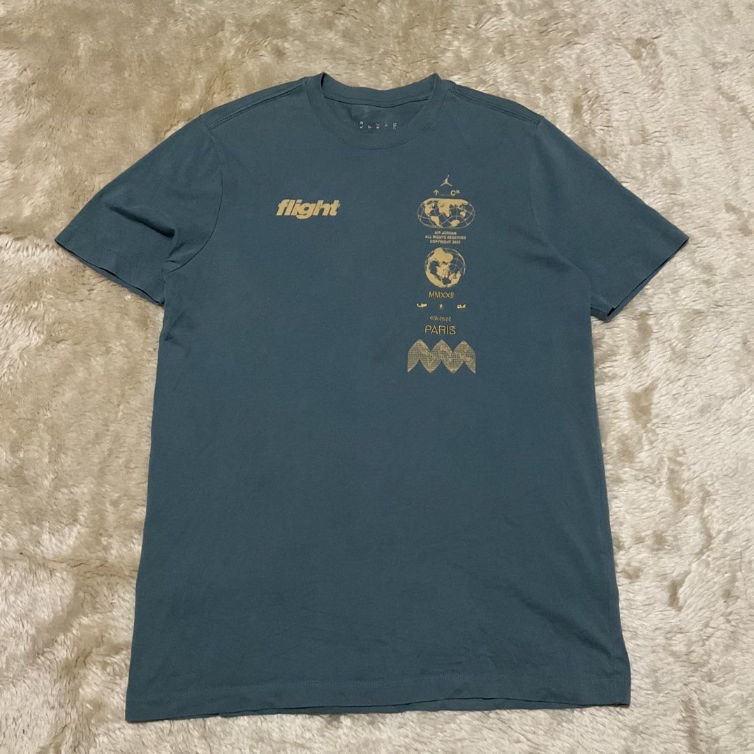 Jordan Shirt (Category: Tshirts & Polo Shirts ) located in San Fernando. Submitted by jz_ofiaza (Listing ID 1461277549, Image 2). Description: Excellent Condition issue : minimal loose stitch maliit lang size: check the photo.