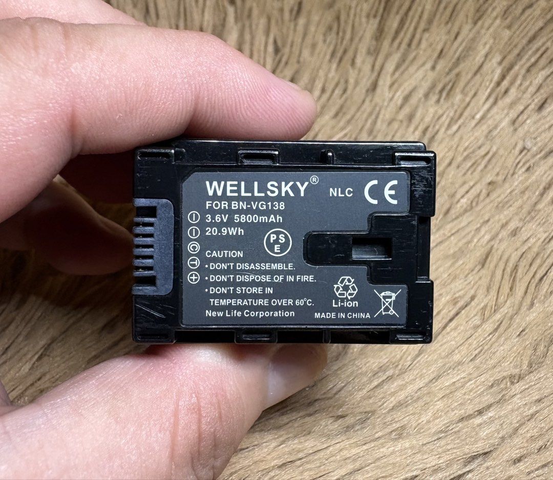 JVC Everio High Capacity Camcorder Batteries (Category: Video Cameras) located in Caloocan City. Submitted by ivandave09 (Listing ID 1461227824, Image 2). Description: JVC Everio High Capacity Camcorder Batteries Wellsky BN-VG138 - Slightly used - 5800mAh 2,000 each JVC BN-VG138 - Slightly used - 3750mAh 2,000 each JVC BN-VG121 - Slightly used - 2.700mAh 1,500 each JVC BN-VG114 - Slightly used - 1400mAh 1,000 each Pick-up at north caloocan, lalam