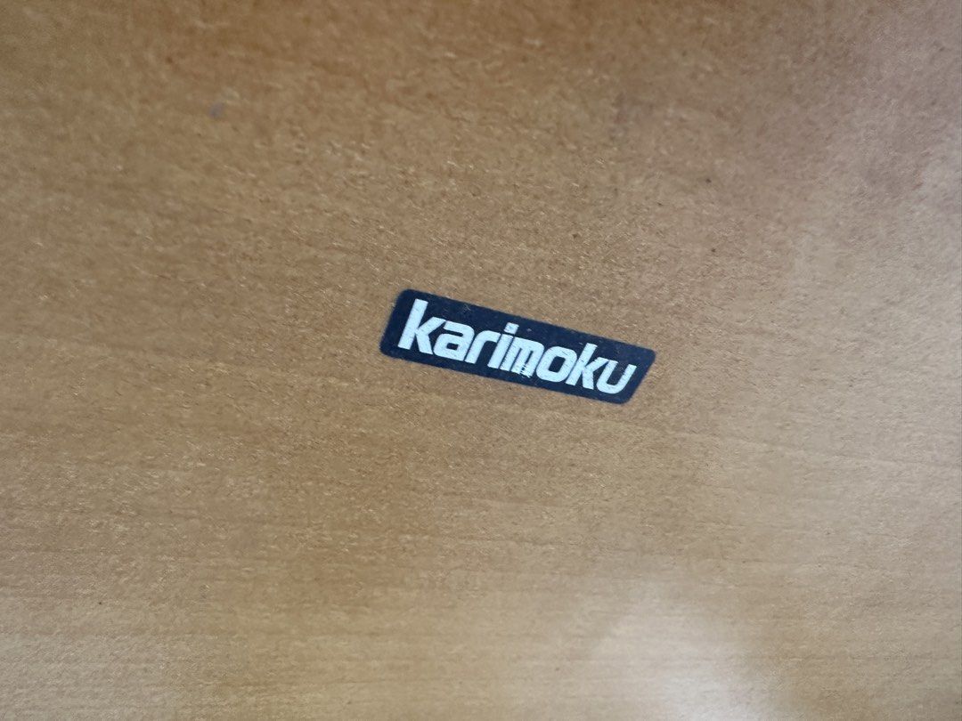 KARIMOKU Solid wood dining table 125x80 (Category: Other Kitchen Appliances) located in Rodriguez. Submitted by pwestoonlinestore (Listing ID 1461116503, Image 3). Description: Solid wood dining table 125x80 cm Brand: Karimoku Minor scratches .