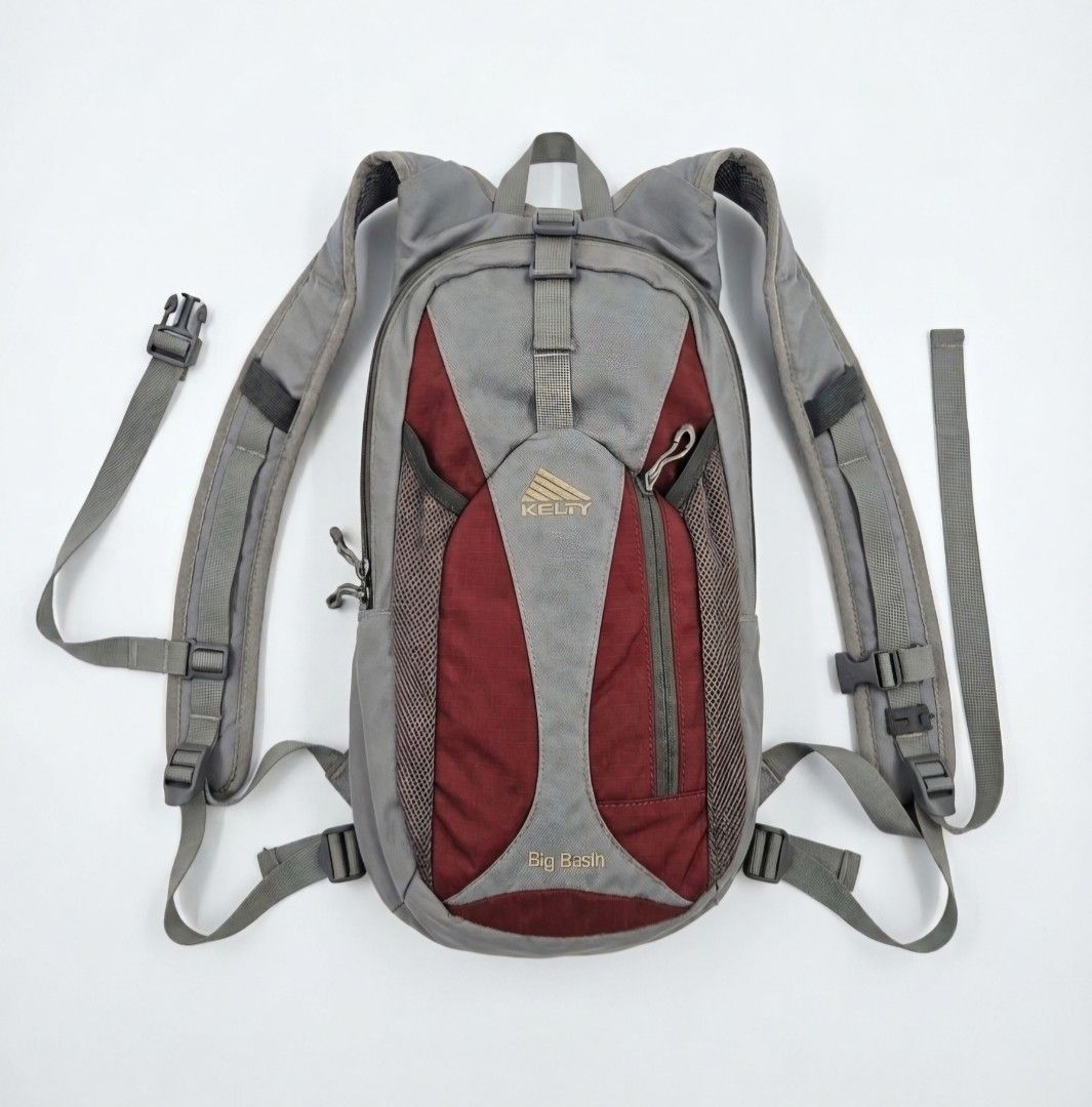 Kelty Backpack Grey Red Hiking Daypack (Category: Backpacks) located in Marikina City. Submitted by lalala60325 (Listing ID 1461291227, Image 1). Description: Kelty Big Basin 9L Hydration Day Pack Still in Good Condition Can send Vid for bag cond No return/No refund.