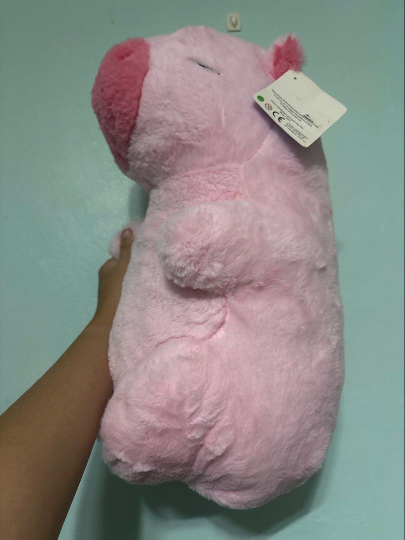 KidShop Pink Capybara Plush Toy (Category: Plushies & Soft Toys) located in Las Pinas. Submitted by leleqt_ (Listing ID 1461219043, Image 1). Description: - 43 cm tall. - Adorable pink capybara plushie from KidShop. Bought in ToyKingdom. - Brand new with tags still attached. - Super soft and squishy, perfect for hugging. - Recommended for ages 3 and up. - Perfect for gifting. .