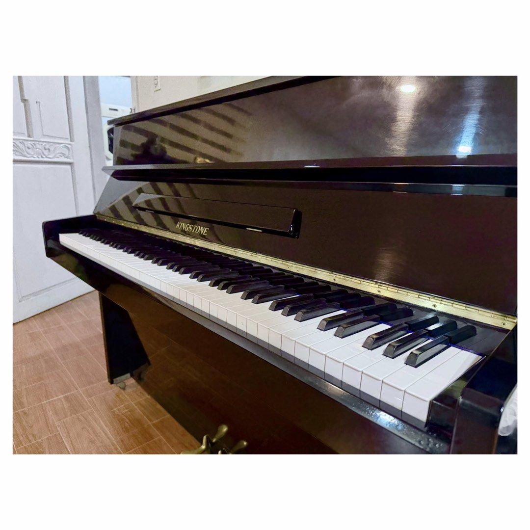 ❗️Kingstone Console Piano (Category: Musical Instruments) located in Cavite. Submitted by filpianosurplus (Listing ID 1461215698, Image 3). Description: ❗️Kingstone Console Piano PRICE: 55,000php ✅Three Pedals ✅️FREE Delivery ✅️FREE Tuning ✅️FREE Piano Chair ✅️FREE Keyboard Cover ✅️FREE Humidity Packet Height - 43 inches / 110cm Length - 58 inches / 147cm Width - 23 inches / 57cm.