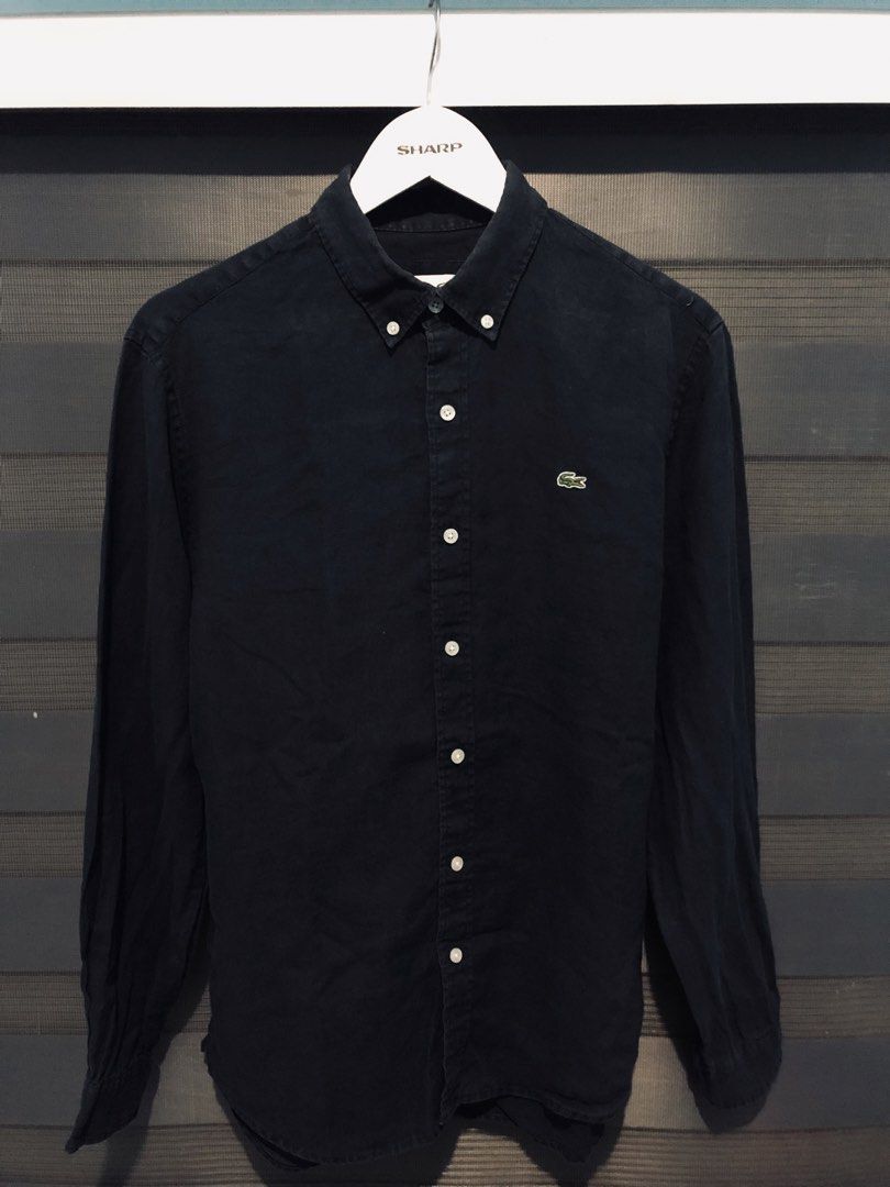 Lacoste (Category: Formal Shirts) located in Manila. Submitted by joshuatan.53ee15 (Listing ID 1461252513, Image 3). Description: Dimes 21x28 Color rate 9/10 Complete tags✅ Plain color.