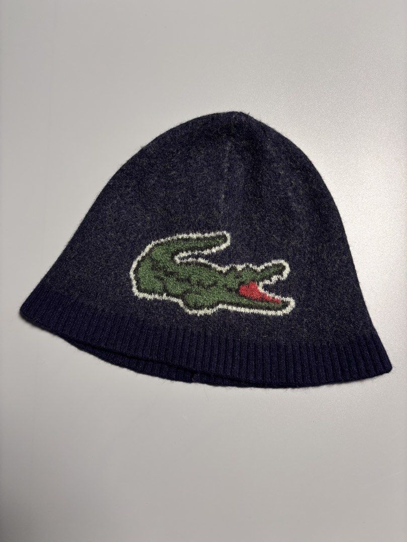 Lacoste Beanie (Category: Beanies) located in Pulilan. Submitted by dmappareal (Listing ID 1461238837, Image 1). Description: Lacoste Beanie Dimension : 7.5 x 10 9.5 Color rate Excellent No issues Authentic ₱ 1,350.