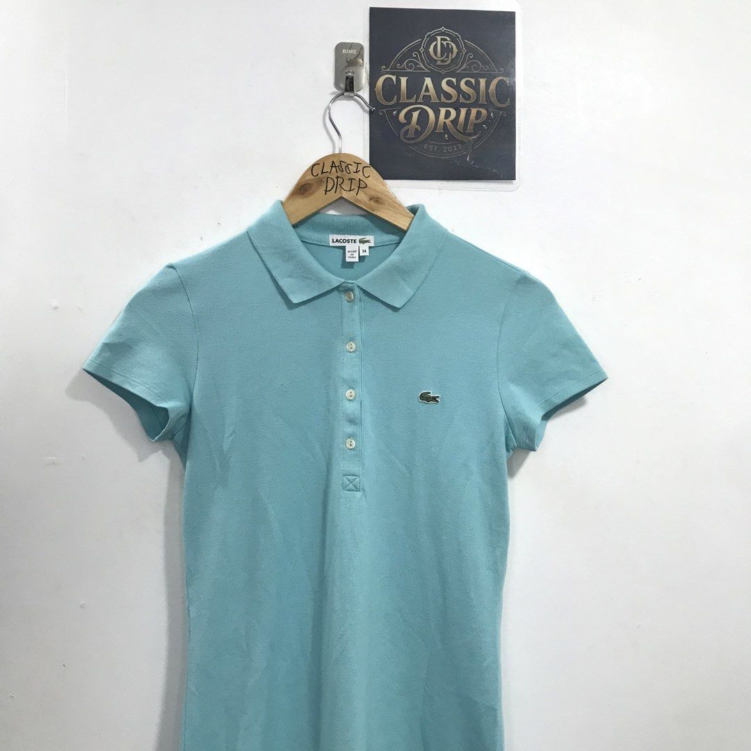 LACOSTE DRESS (Category: Luxury Apparel) located in Ozamiz City. Submitted by ClassicDrip (Listing ID 1461242976, Image 3). Description: LACOSTE DRESS 🐊 -AUTHENTIC / LEGIT 💯 -SIZE 34 ON TAG - 18 WIDTH X 36 LENGTH - IN LIKE NEW CONDITION.