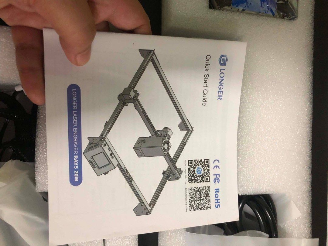 laser engraving machine (Category: Art & Prints) located in Mabitac. Submitted by lasermach (Listing ID 1461205385, Image 2). Description: FS LONGER RAY 5 20w loc mabitac laguna.