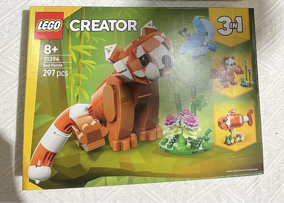 Lego creator 3in1 red panda 31394 (Category: Lego & Building Sets) located in Cavite. Submitted by hobbyppiness (Listing ID 1461129696, Image 1). Description: Lego creator 3in1 red panda 31394 brandnew sealed.