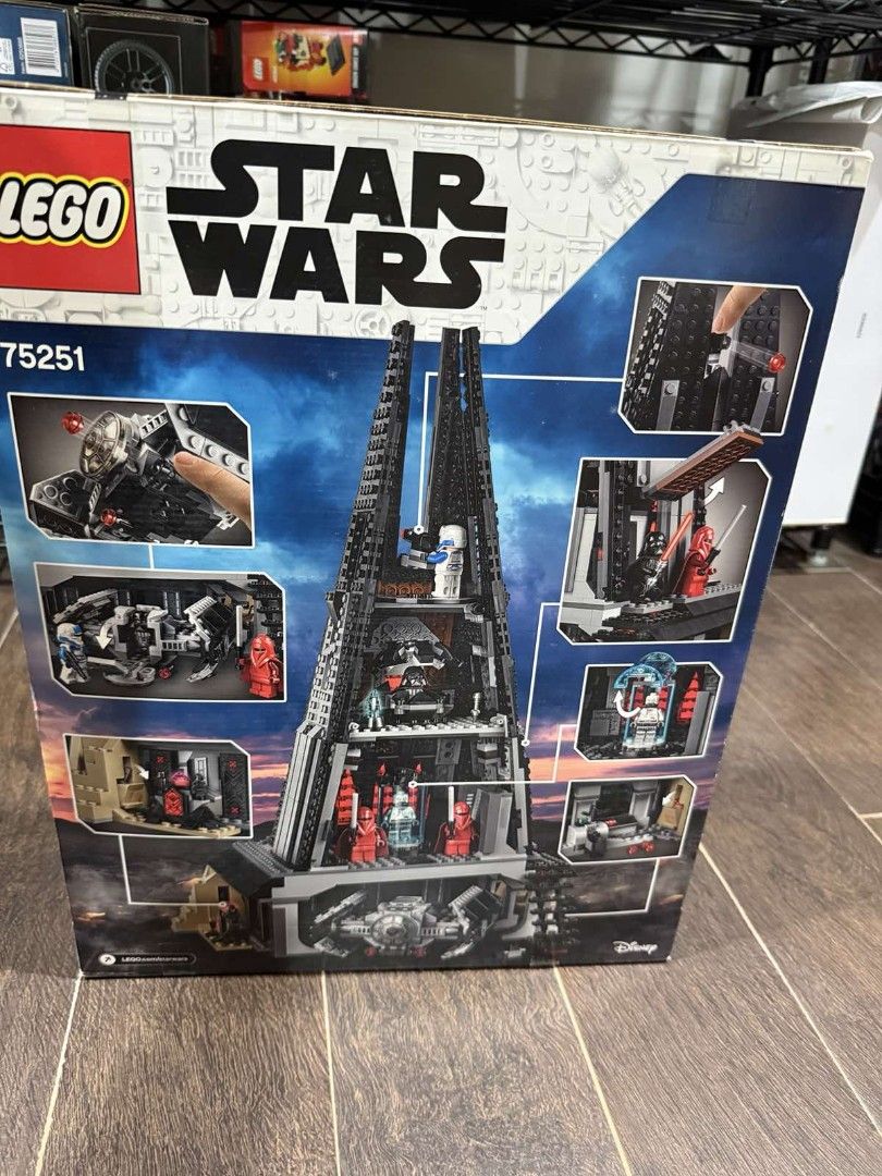 LEGO Star Wars 75251 Darth Vader's Castle (Category: Lego & Building Sets) located in Quezon City. Submitted by delutteringmommy2468 (Listing ID 1461119436, Image 3). Description: Brand new and sealed Retired set MOP:BDO/BPI/Gcash.