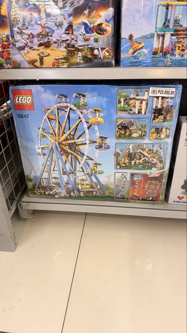 LEPIN Creators Ferris Wheel Set 15012 (Category: Lego & Building Sets) located in Quezon City. Submitted by closetcleanupfairy (Listing ID 1421481382, Image 3). Description: - LEPIN Ferris Wheel Set (Model 15012) - 2518 Pieces - Recommended for Ages 16+ - Features a detailed image of the assembled Ferris wheel on the box - Designed for Expert Builders.