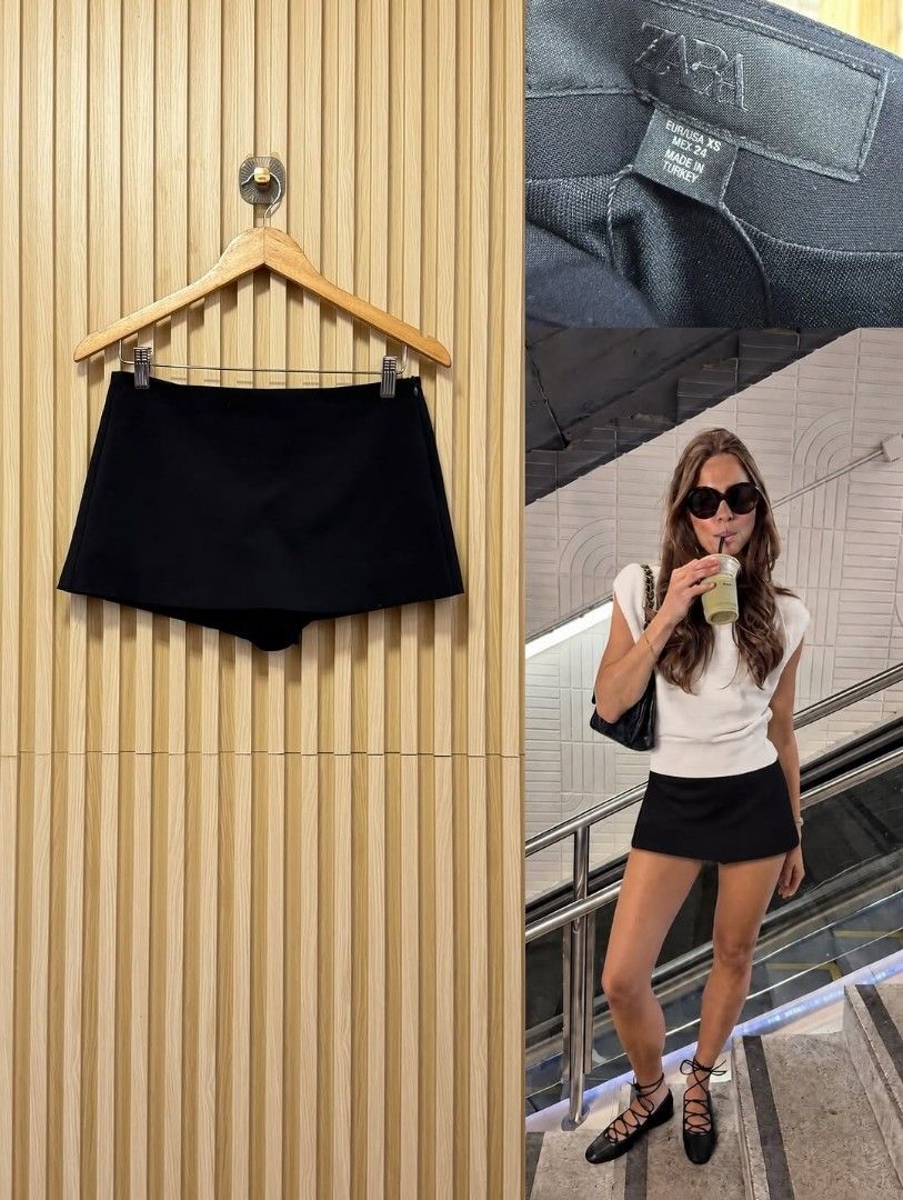 LF ZARA MINI BLACK SKORT SIZE MEDIUM (Category: Shorts) located in Mexico. Submitted by jadepreloved.239 (Listing ID 1461294931, Image 1). Description: LOOKING FOR ZARA MINI BLACK SKORT!! SIZE MEDIUM 28-29 WAIST BNEW OR PRELOVED.