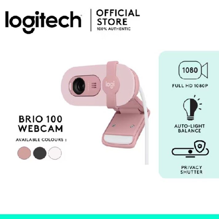 Logitech Brio 100 Webcam - Full HD 1080p (Category: Webcams) located in Caloocan City. Submitted by mysticocean-122d (Listing ID 1461201574, Image 1). Description: .