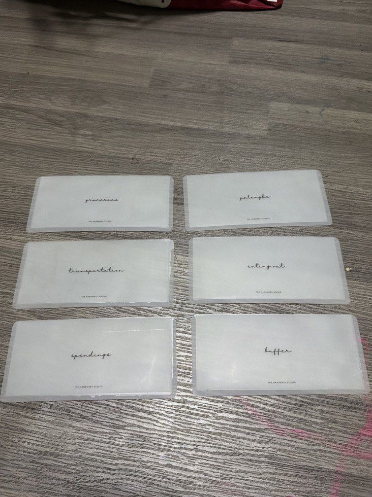 Long Wallet Cash Envelopes (Category: Wallets & Card holders) located in Quezon City. Submitted by littlegabu_treasures (Listing ID 1461137842, Image 1). Description: Bought this for 360 pesos. Never used because I opted for the A7 binder compact wallet. Categories: Groceries Spending Palengke Transportation Eating out Buffer.