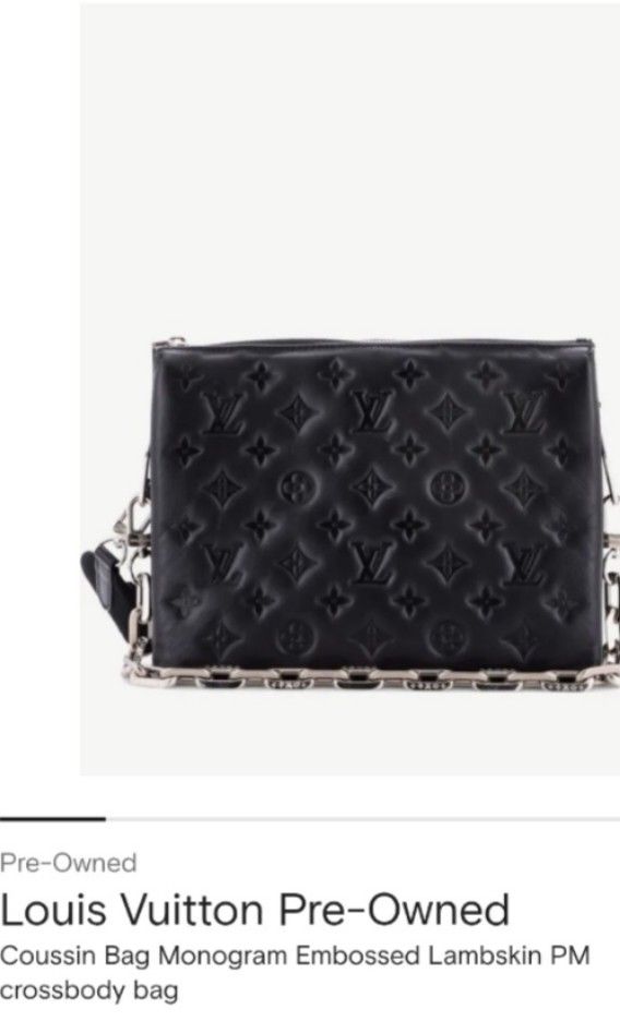 Louis Vuitton Bag with chain and sling strap (Category: Luxury Bags & Wallets) located in Cainta. Submitted by luxesparkle (Listing ID 1456951426, Image 3). Description: Louis Vuitton Bag with dustbag chain shoulder strap sling strap.