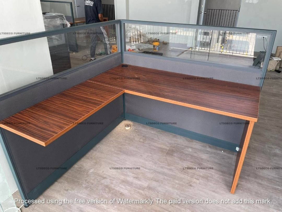 L-Shaped Office Workstation Desk with Partitions (Category: Office Furniture & Fixtures) located in Quezon City. Submitted by mendez-21l09 (Listing ID 1461125601, Image 3). Description: LTSDECO Home and Office Furniture Trading MANUFACTURER • FABRICATOR • SUPPLIER 📲 V i b e r : +63 923 841 8065 HIGHER PRICE, BUT WORTH IT BECAUSE OF THE QUALITY🔥 ❤️‍🔥 😍 🤩 👀 💯 🚀 LTSDECO Home and Office Furniture Trading is a trusted manufacturer, fabricator,
