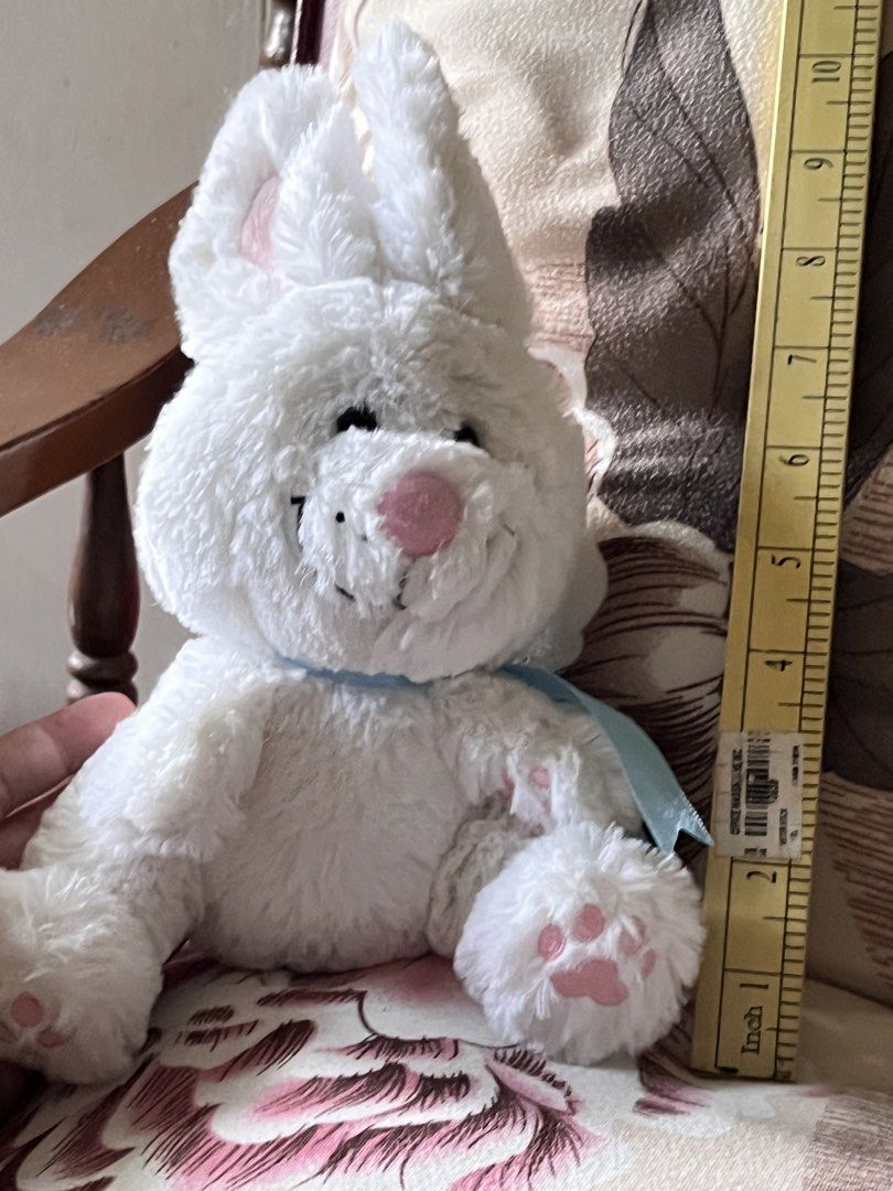 Lulla w blue ribbon plush (Category: Plushies & Soft Toys) located in Paranaque City. Submitted by bonsaiart (Listing ID 1461221305, Image 3). Description: Good as new 400(fixed) +sf Payment via GCASH or paymaya No to meetup No to cop / cod Shipping via j&t only.