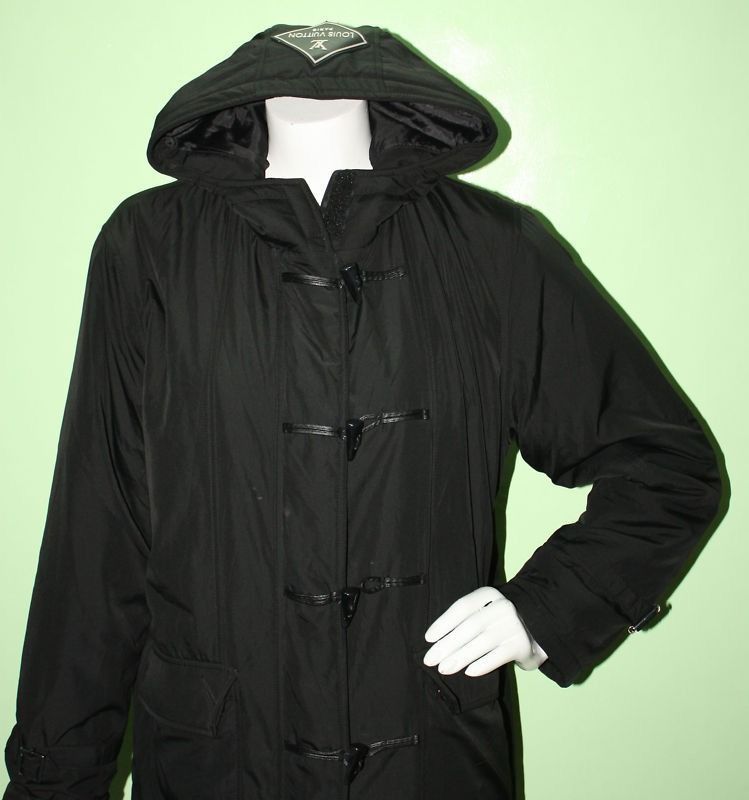 LV Louis Vuitton black puffer coat jacket (Category: Coats, Jackets and Outerwear) located in Marikina City. Submitted by minimalistmanila (Listing ID 1461121916, Image 3). Description: Genuine LV Louis Vuitton black puffer jacket coat, medium size. Purchased in a consignment shop known for preloved branded luxury clothed abroad but never got to use this. Great for travel. Grab this now! .