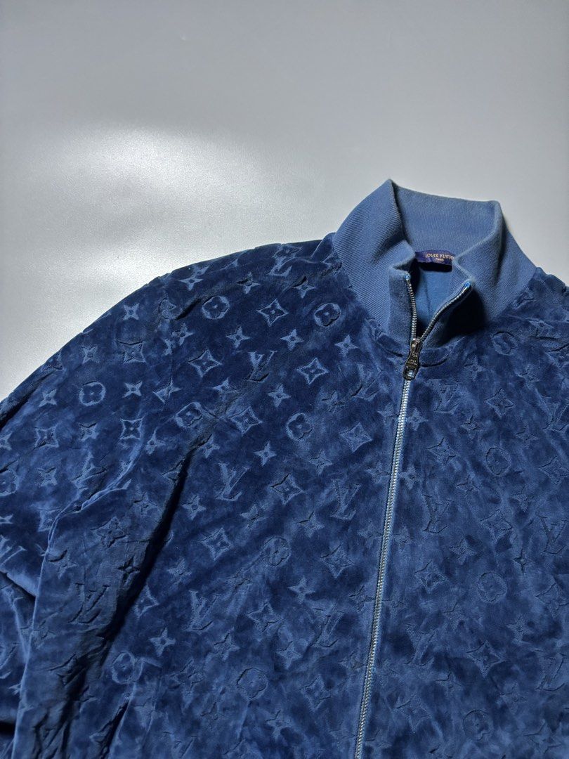 LV monogram jacket (Category: Coats, Jackets and Outerwear) located in Manila. Submitted by austinace04 (Listing ID 1461237627, Image 3). Description: - excellent condition - size m on tag - 21 x 27 - 9.5/10 color rate - issue none.