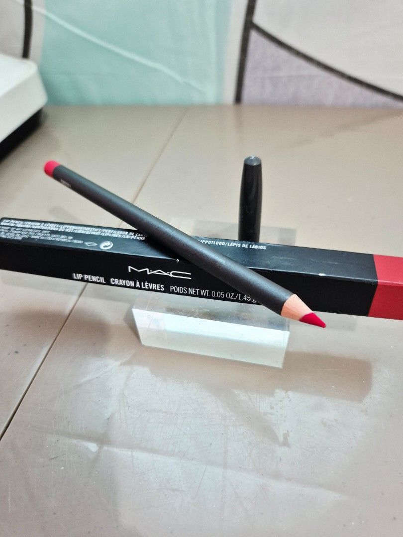 MAC Lip Liner (cherry) (Category: Makeup) located in Taguig. Submitted by anythingandbeyond (Listing ID 1461208620, Image 1). Description: Authentic/original MAC product. MAC Lip Liner Shade: Cherry New, never been used. Mode Of Payment: > Gcash > LBC COD/COP.