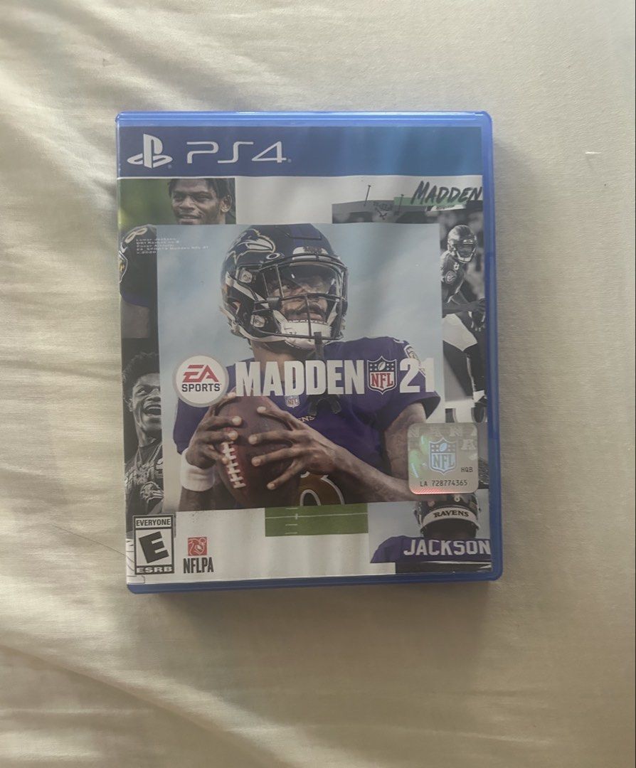Madden NFL 21 PlayStation 4 PS4 Game (Category: PlayStation) located in Marilao. Submitted by ignacioyur63022 (Listing ID 1461158848, Image 1). Description: - Madden NFL 21 for PlayStation 4 - Includes game disc and original case - Ideal for NFL enthusiasts - Play as your favorite teams and players - Get ready for the football season!.