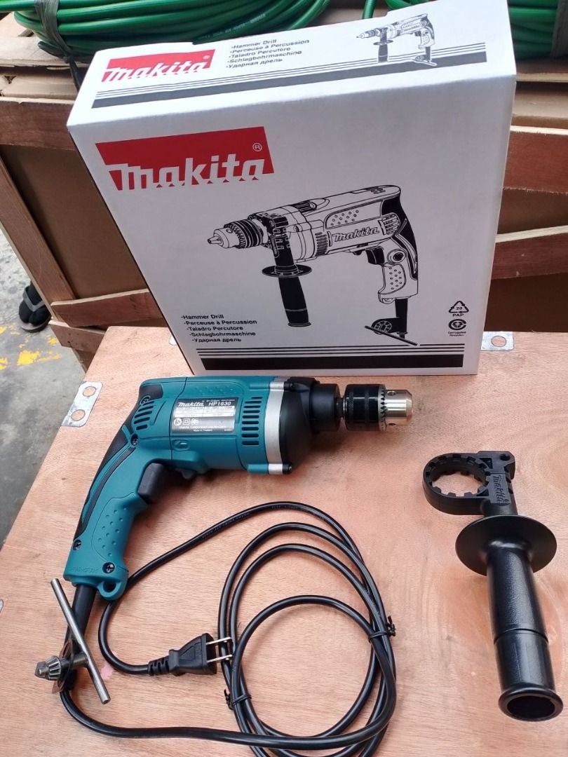 MAKITA HP1630 HAMMER DRILL (Category: Home Improvement Tools & Accessories) located in Manila. Submitted by 09171479278_elsie. (Listing ID 1461204560, Image 3). Description: MAKITA HP1630 HAMMER DRILL.