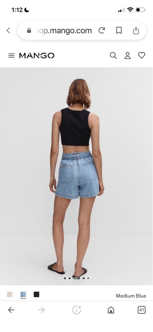 Mango paperbag shorts (Category: Announcements) located in Las Pinas. Submitted by silvader (Listing ID 1461163170, Image 3). Description: Bnwt Small Authentic .