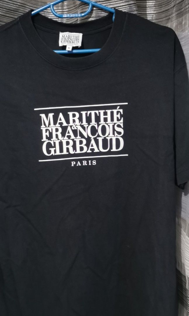 Marithe François Girbaud logo shirt (Category: Tshirts & Polo Shirts ) located in San Jose. Submitted by thrift_ni_sir (Listing ID 1461300374, Image 1). Description: Excellent condition MOP gcash MOD j&t Add shipping fee.