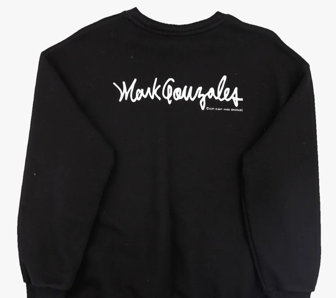 Mark Gonzalez Pullover. Authentic, Brand New!!! (Category: Coats, Jackets and Outerwear) located in Dimiao. Submitted by knsclothingapparel_2025 (Listing ID 1461268378, Image 2). Description: Mark Gonzalez Pullover jacket. 22 by 27 dimension balikbayan box from USA. Crew neck this is a brand new item tags was been removed due to storage box never been used!!! Dm for more details!!!.