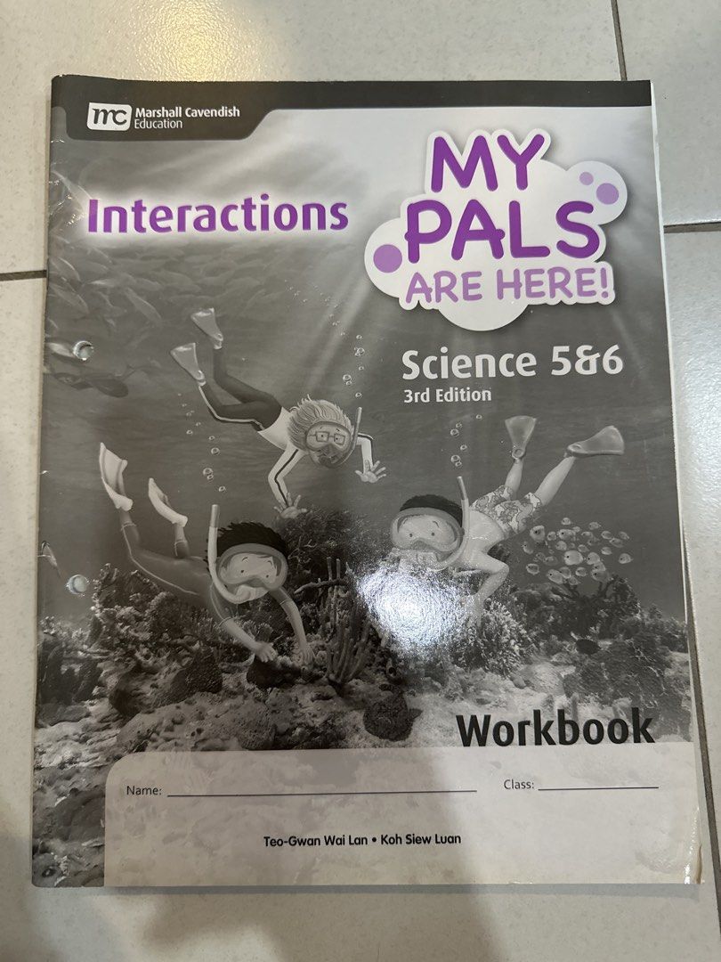 Marshall Cavendish Interactions Science 5&6 Workbook 3rd Edition ...