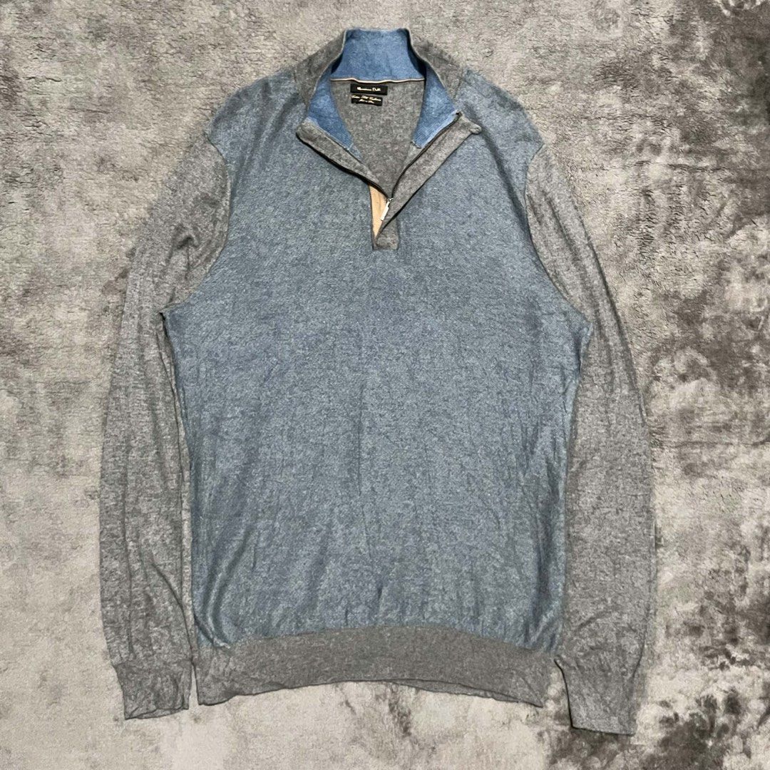 Massimo Dutti Cashmere Quarter-zip (Category: Coats, Jackets and Outerwear) located in Cagayan de Oro. Submitted by montresor.ph (Listing ID 1461125275, Image 1). Description: Condition: Excellent Width: 23 Length: 29 Color rate: 9.5/10 Price: 1,000.