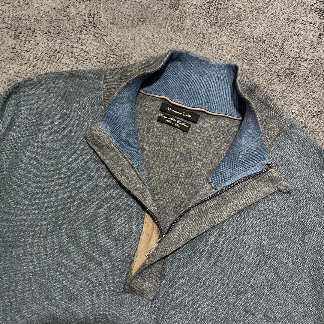 Massimo Dutti Cashmere Quarter-zip (Category: Coats, Jackets and Outerwear) located in Cagayan de Oro. Submitted by montresor.ph (Listing ID 1461125275, Image 3). Description: Condition: Excellent Width: 23 Length: 29 Color rate: 9.5/10 Price: 1,000.