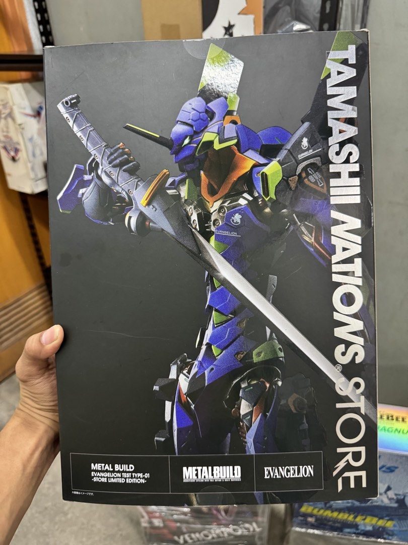 Metal Build Evangelion Test Type-01 (Category: Gundam & Model Kits) located in Paranaque City. Submitted by icko007 (Listing ID 1461161954, Image 1). Description: Metal Build Evangelion Test Type-01 Tamashii Nations Store Limited Edition Bib no issue complete ₱12,600 Only Dibs now pay now / No rush shipping Location Paranaque Payment Gcash/ Bpi Shipping Lalamove/Lbc Buyers Risk/Fee ‼️Seller is not responsible for: lost, stolen, or damaged package