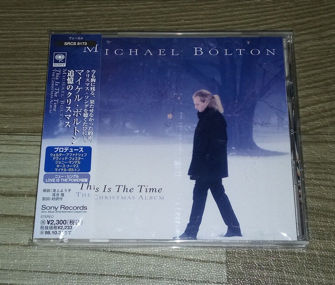 MICHAEL BOLTON - THIS IS THE TIME CD JAPAN (Category: CDs & DVDs) located in Talavera. Submitted by thalifan46 (Listing ID 1461138262, Image 1). Description: MICHAEL BOLTON - THIS IS THE TIME THE CHRISTMAS ALBUM CD JAPAN NOTE : WAG NA LANG MAG MESSAGE KUNG HINDI NAMAN INTERESADO SA ITEM AT HANAP LANG AY KAKWENTUHAN.. WHAT YOU SEE IS WHAT YOU GET 100% ORIGINAL AUTHENTIC.. MOP : GCASH OR PALAWAN.. COURIER :LBC, JRS, J&T.. STRICTLY NO COD‼️.