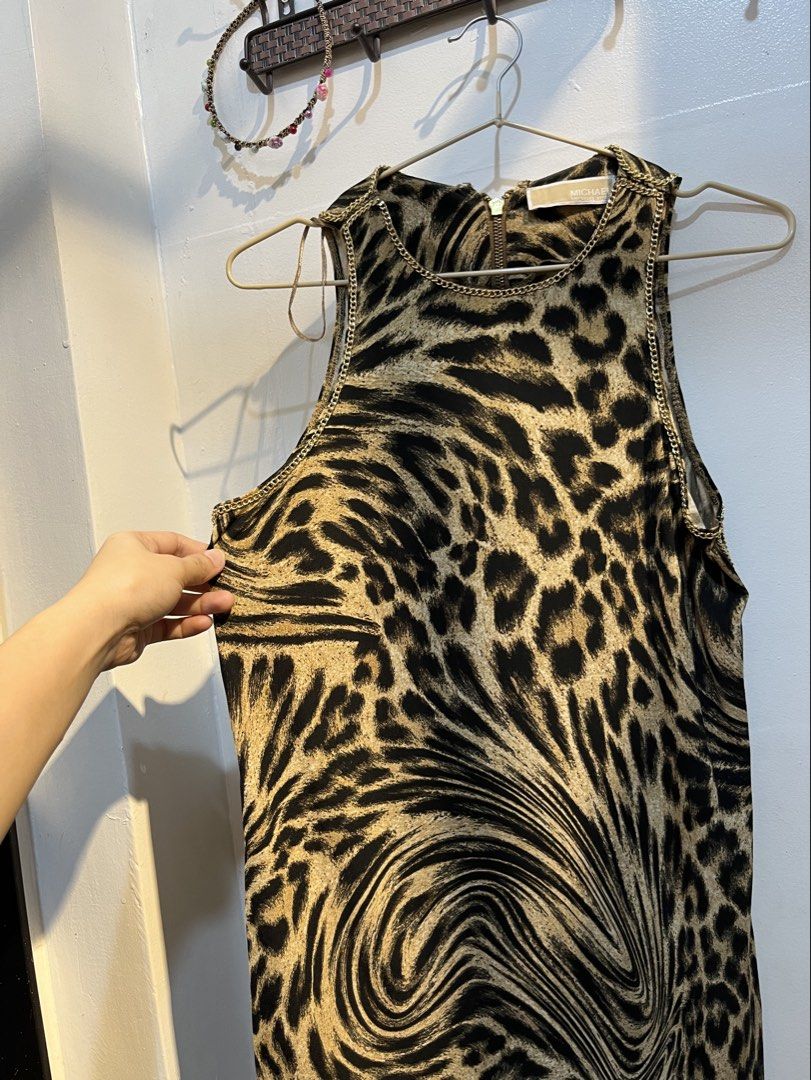 Michael kors leopard dress (Category: Dresses) located in Guinobatan. Submitted by rosseeey (Listing ID 1461121809, Image 2). Description: Small-large stretchable .