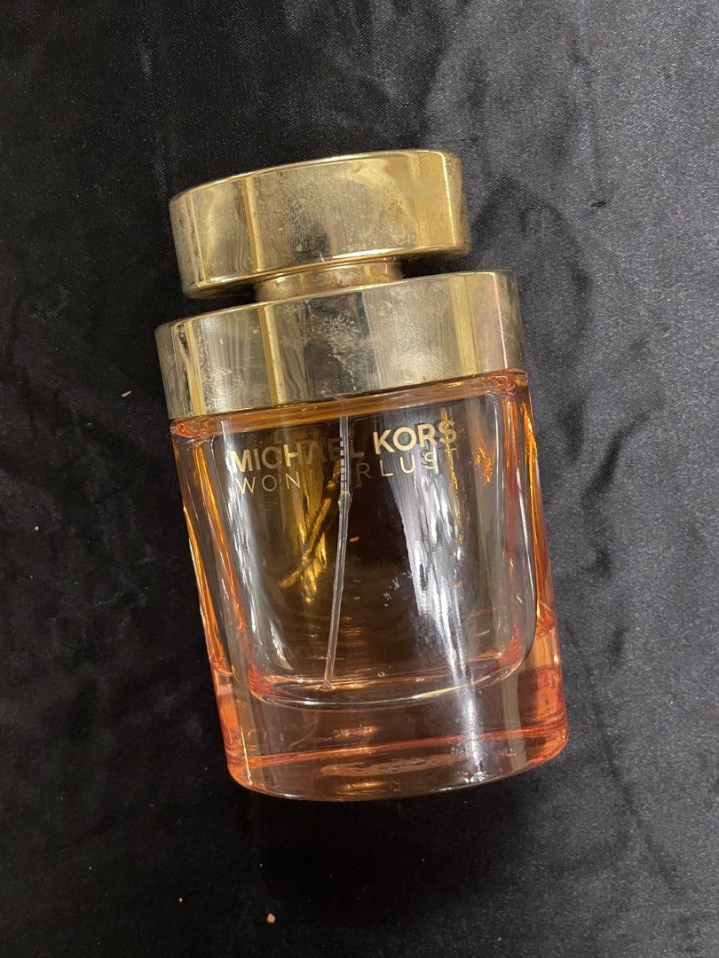 Michael Kors Wonderlust Eau de Parfum (Category: Fragrance & Deodorants) located in Manila. Submitted by berryanyan (Listing ID 1461276594, Image 1). Description: - About 50% leftFloral fruity scent, lasts long on me and doesn’t really trigger headaches for me. Safe for warm environments. - Feel free to inquire.