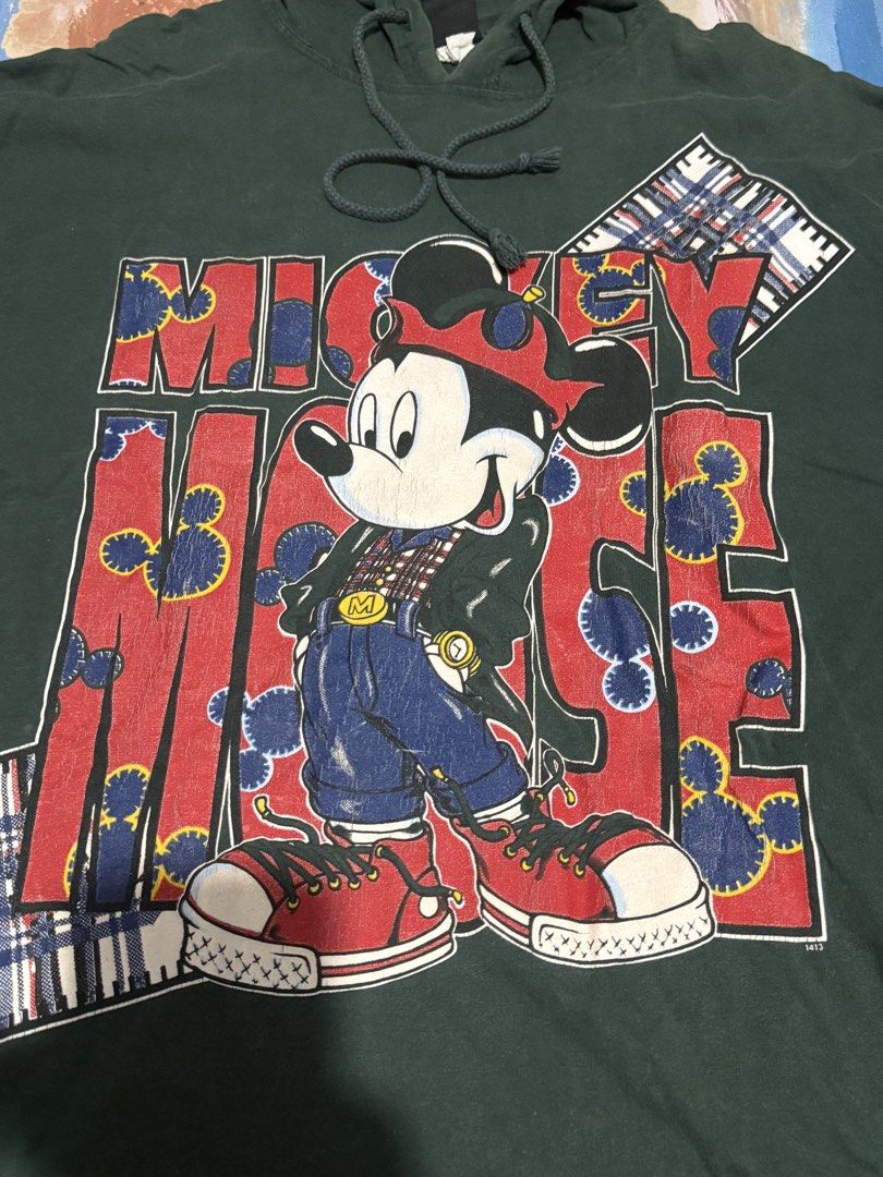 Mickey Unlimited longsleeves hood (Category: Coats, Jackets and Outerwear) located in Las Pinas. Submitted by thrftmnl. (Listing ID 1461224927, Image 3). Description: Mickey Unlimited long sleeves hood Size: Large Dimes Width: 23 Length: 28.5 front / 30.5. Back .