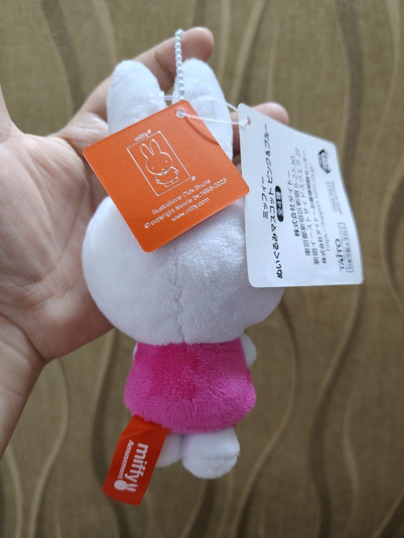 Miffy Plush Charm (Category: Plushies & Soft Toys) located in Santa Rosa. Submitted by mmps249.1 (Listing ID 1461136294, Image 2). Description: Crossposted Mine now, pay now shipping courier: JRS only Gcash payment upon order No reservations.