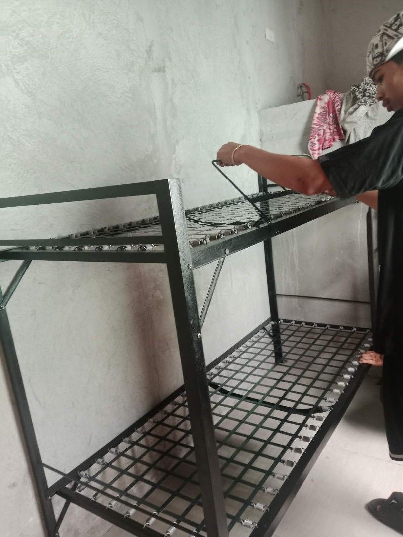 Military spring bed double deck 092******4 (Category: Bed Frames & Mattresses) located in Manila. Submitted by swiftwhale.5a7586 (Listing ID 1461200821, Image 2). Description: DIRECT MESSAGE ME FOR MORE DETAILS ! STARTTING PRICE 750 ORDINARY FOAM MATTRESSES 💻 ACTIVE ON MESSENGER✔️ 📞(09206602624) 📞(09664191550) LEGIT ONLINE SELLER ORDERS NOW DELIVERY LATER ❤️ 📌URATEX FOAM 📌JOLLY FOAM 📌MEGA FOAM 📌 URATEX TRIFOLD MATTRESS 📌STEEL BED 📌DOUBLE