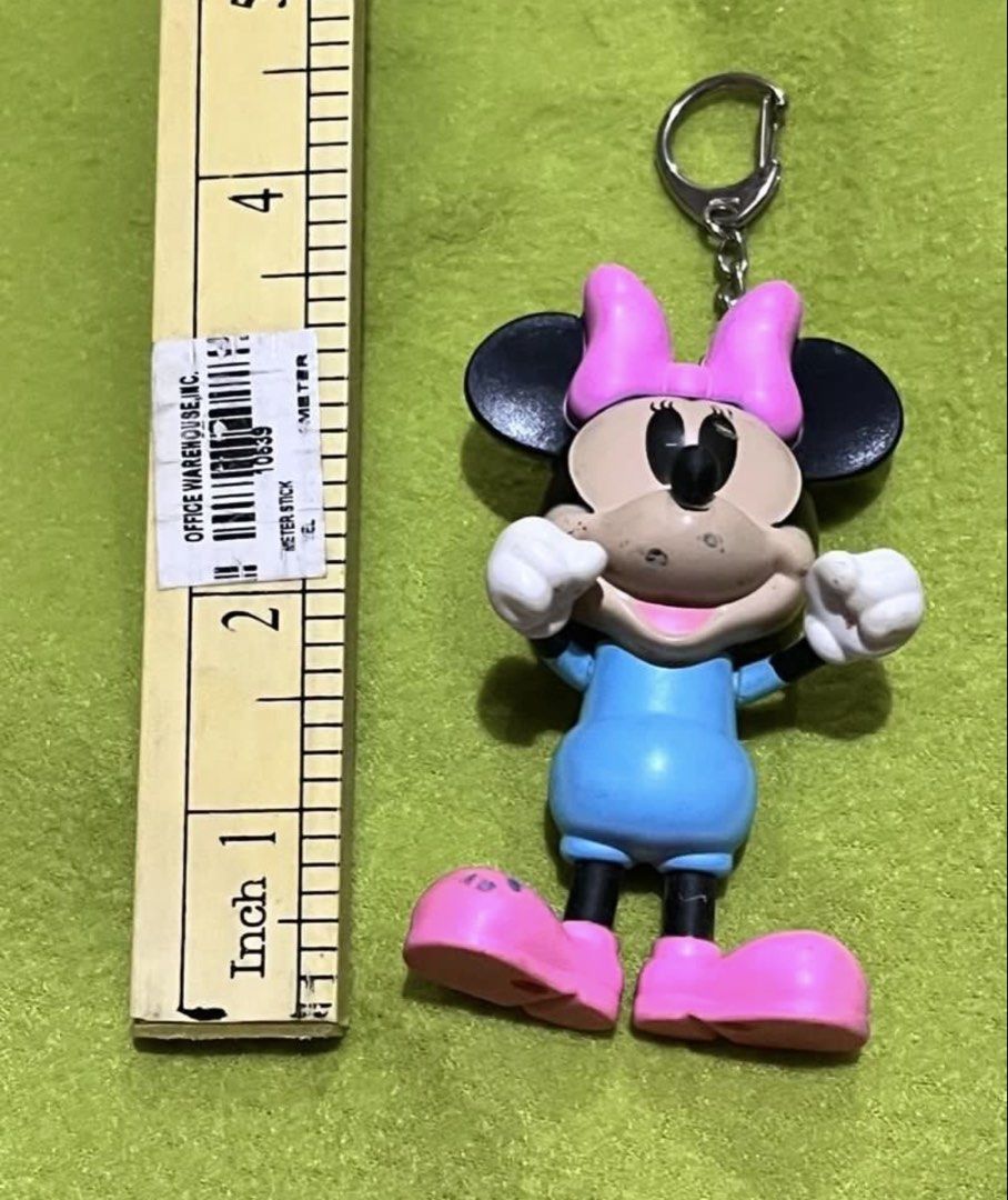 Minnie Mouse bag charm #1 AS IS (Category: Character Goods) located in Paranaque City. Submitted by bonsaiart (Listing ID 1461277871, Image 3). Description: Pre owned Minor Flaw: pen marker stain As is 200+sf Payment via GCASH or paymaya No to meetup No to cop / cod Shipping via j&t only No breaking of set or bundle.