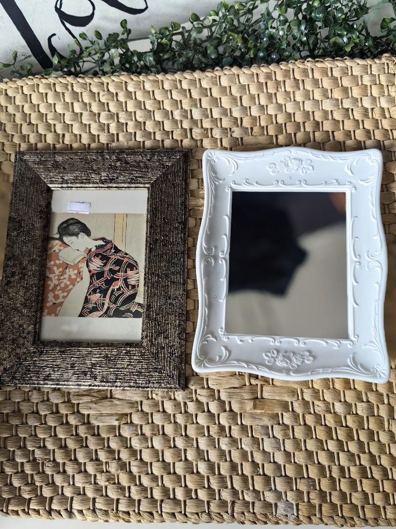 Mirror frame take all (Category: Frames & Pictures) located in Calamba. Submitted by princesspauliney. (Listing ID 1461131179, Image 2). Description: 250 take all Shoppee check out Jnt direct courier Lalamove pick up Calamba laguna GCASH payment First to pay basis.