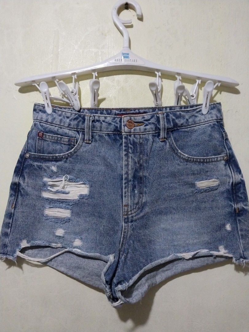 Miss Sixty denim short (Category: Shorts) located in Manila. Submitted by PrinceDani.Clothing (Listing ID 1461306869, Image 1). Description: miss sixty denim short Size 27-28in width 11-12in length excellent condition .