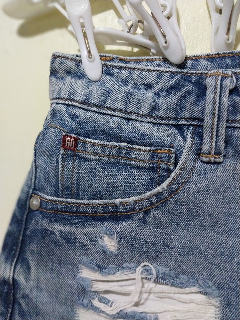 Miss Sixty denim short (Category: Shorts) located in Manila. Submitted by PrinceDani.Clothing (Listing ID 1461306869, Image 2). Description: miss sixty denim short Size 27-28in width 11-12in length excellent condition .