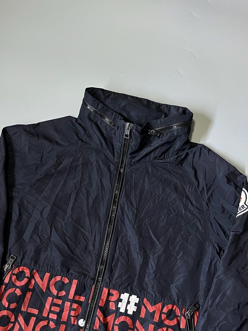 Moncler Windbreaker Aop Packable Hoodie (Category: Hoodies) located in Manila. Submitted by villadolid77084 (Listing ID 1461240630, Image 3). Description: Monclear Windbreaker Aop Packble Hoodie Size Large Dimes 22x27 Color rate 9.5/10 No issue Excellent Condition Price 1500+Sf📩 Location Laspiñas📍.