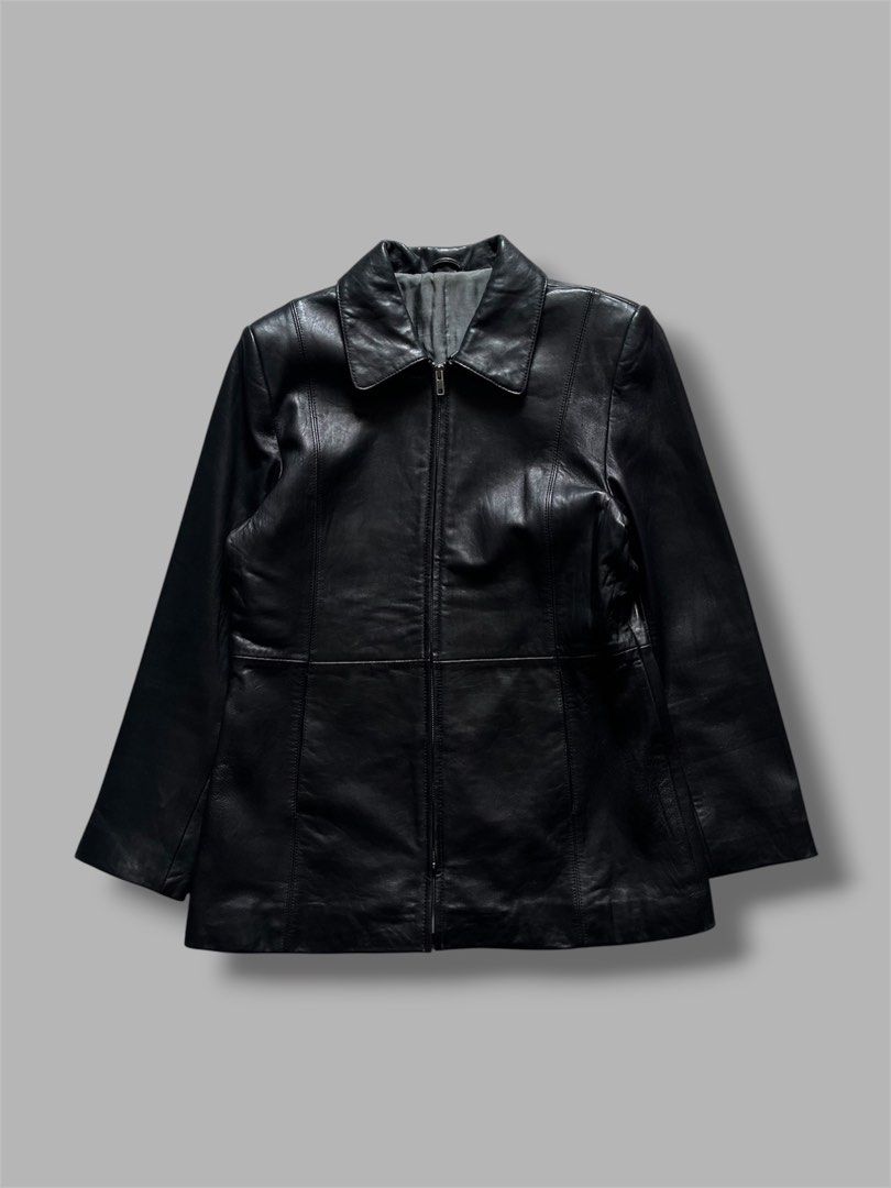 Motorcycle Leather Jacket (Category: Coats, Jackets and Outerwear) located in Cebu City. Submitted by dip.thrift (Listing ID 1461177878, Image 1). Description: ▫️No Tags ▫️Medium (20x27.5) ▫️Issue: None ▫️Color Rate: 10/10 ▫️Condition: 10/10 .